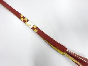 未使用品　正絹　高麗　手組帯締め